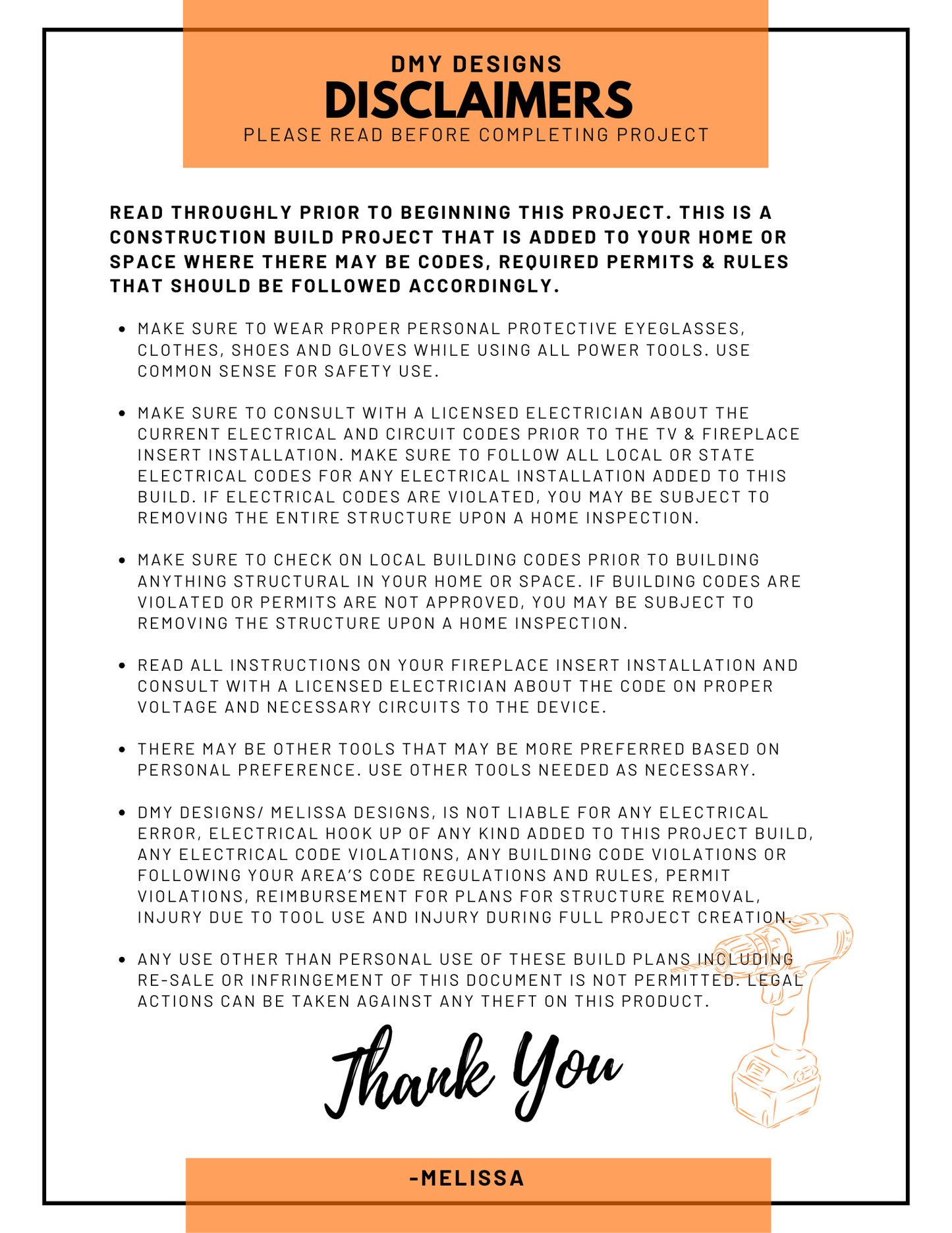 DMY FIREPLACE, CABINETS & FLOATING SHELVES BUILD PLANS