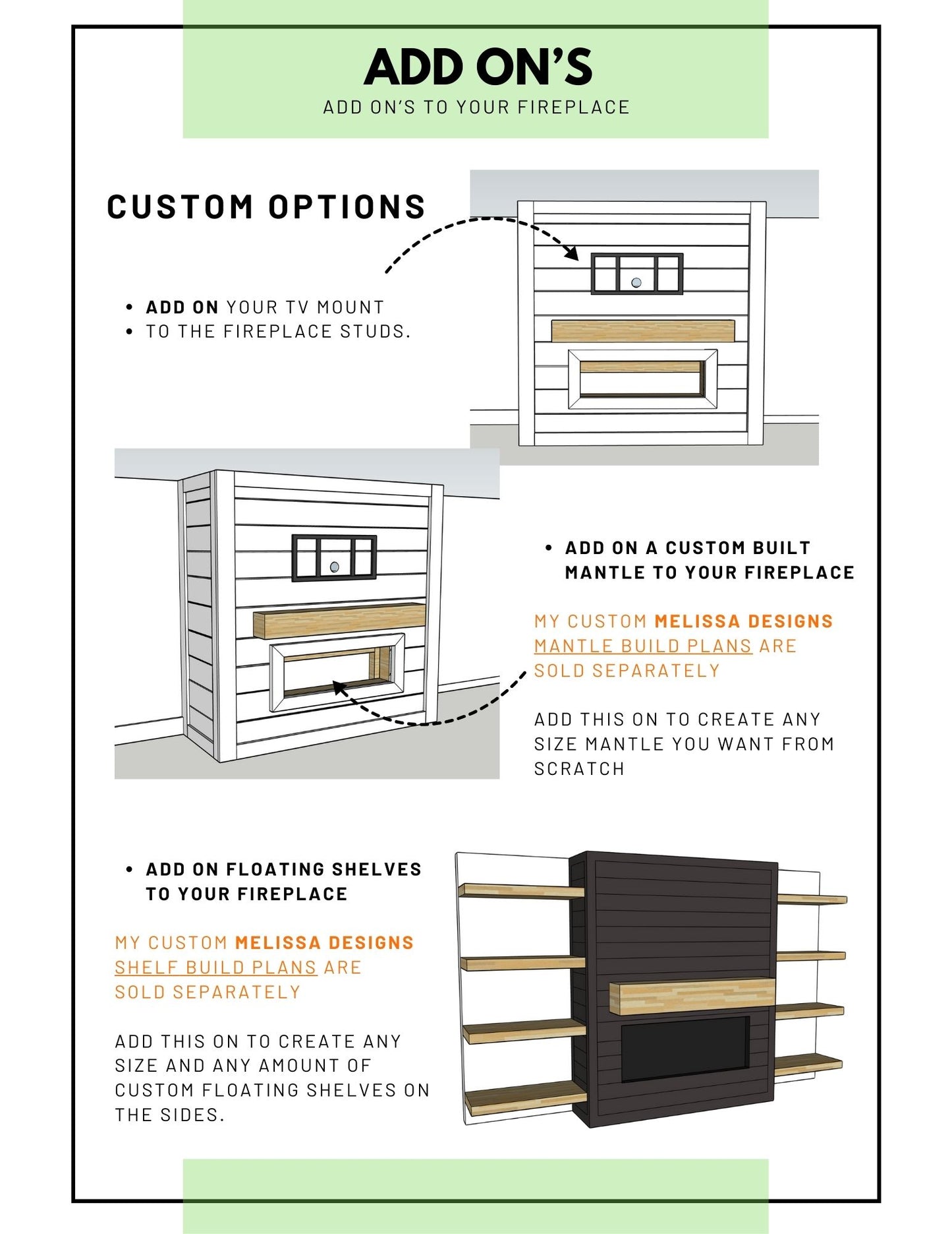 SHIPLAP ELECTRIC FIREPLACE BUILD PLANS